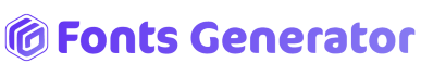 Fonts Generator