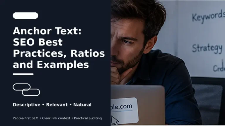 Anchor Text: SEO Best Practices, Ratios and Examples