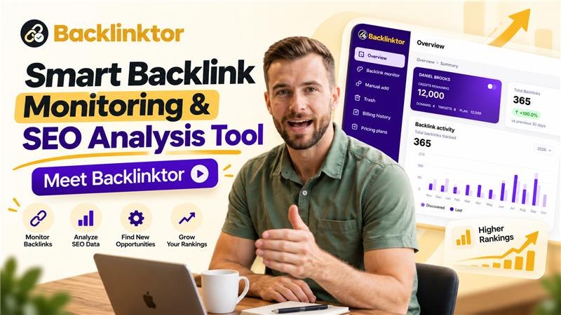 Backlinktor how it works video thumbnail